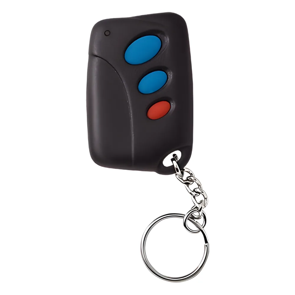 Control remoto tipo llavero de 3 botones para armado/desarmado, portón y pánico