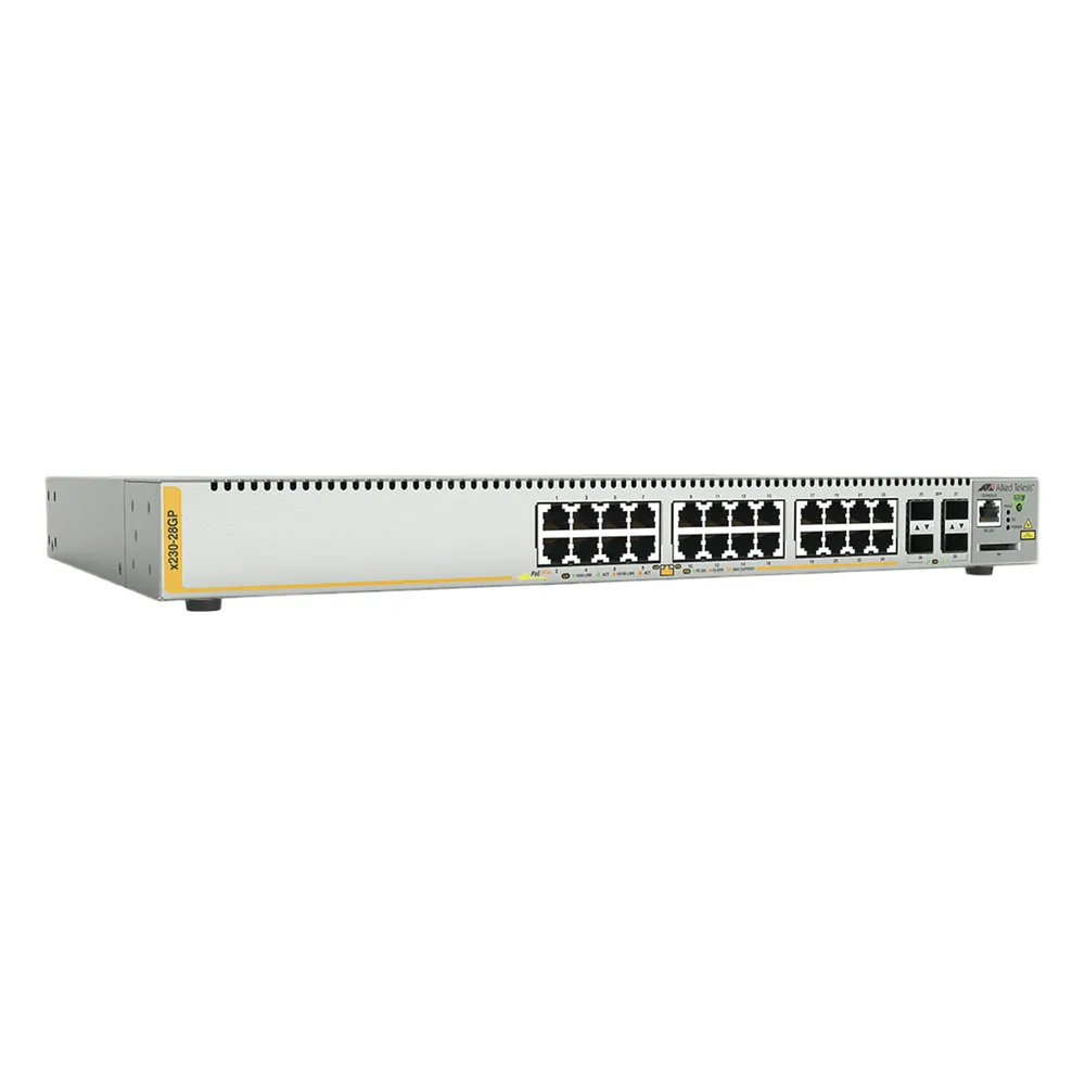 Switch PoE+ Administrable Capa 3, 24 Puertos 10/100/1000 Mbps + 4 SFP Gigabit, 370 W