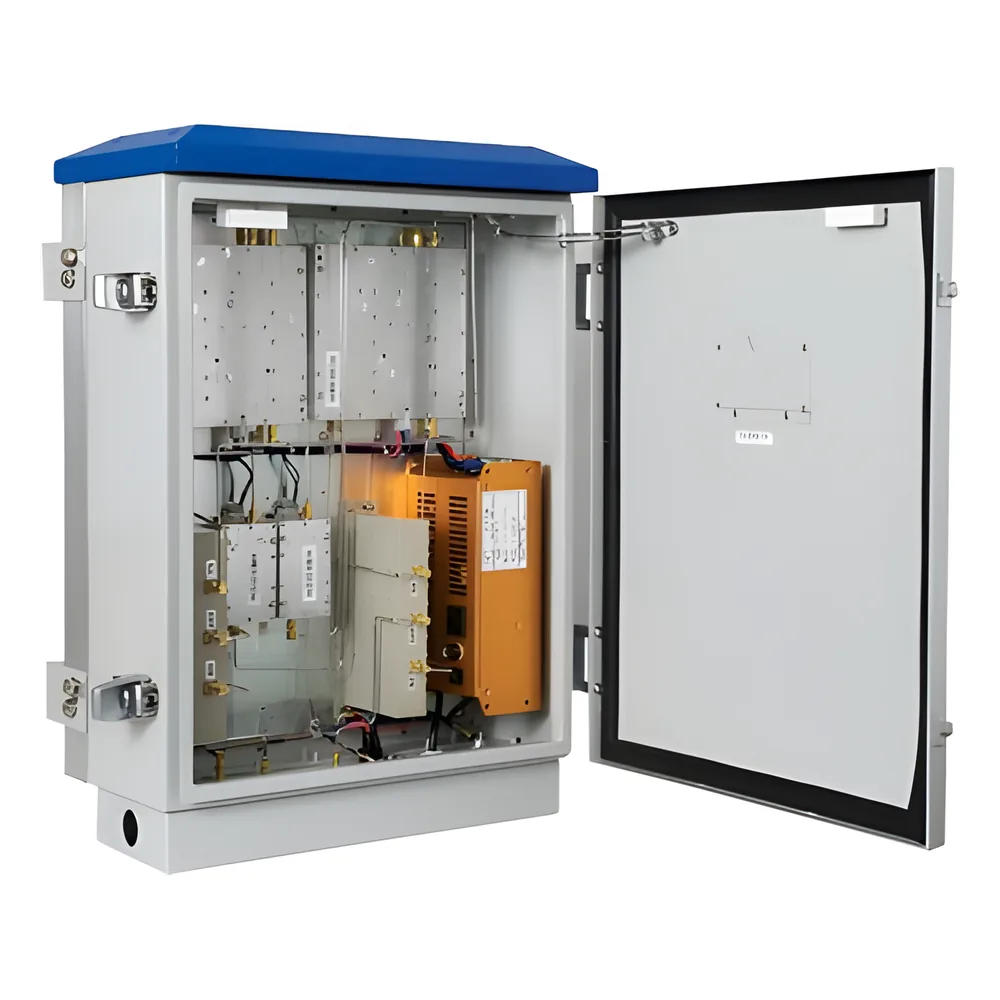 Repetidor de Señal Celular de Alta Potencia. Especial para Crear una Zona Celular en Áreas Rurales o Comunidades Alejadas. 95 dB de Ganancia, 20 Watts de Potencia, 1900 MHz Banda de Frecuencia. Hasta 5 Km Lineales de Cobertura.