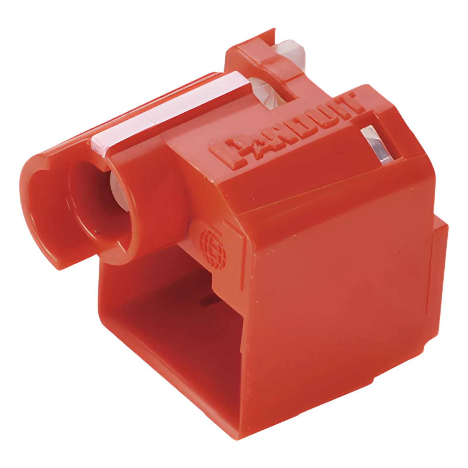 Kit de 10 Dispositivos para Impedir Desconexión de Plug RJ45, Color Rojo, Incluye Herramienta para Instalar/Retirar