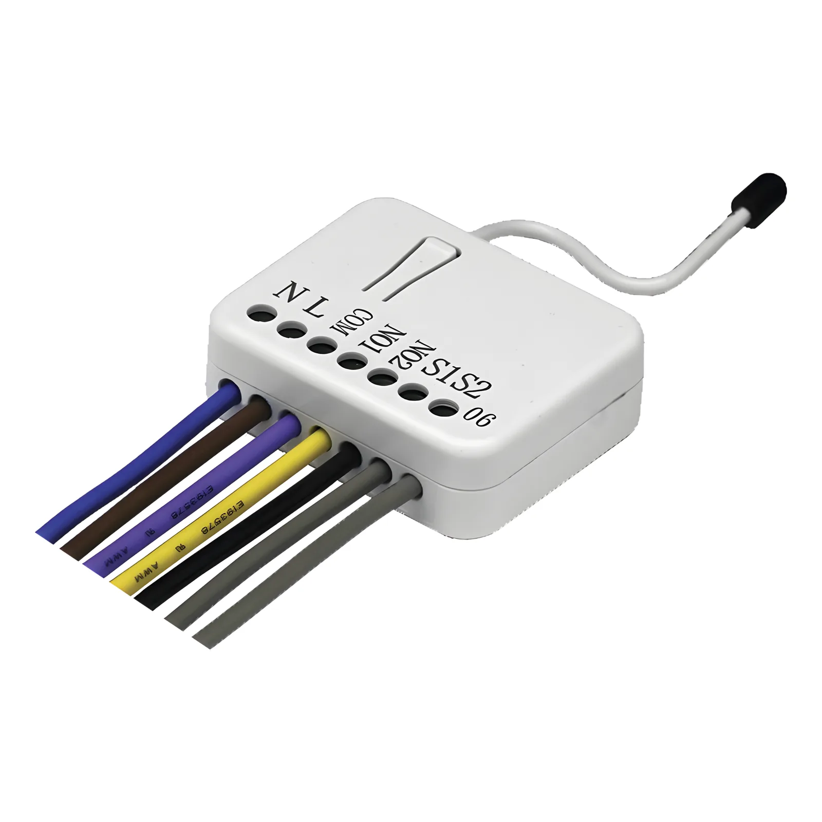 Modulo de relevador contacto seco con tecnologia inalambrica Z-WAVE, compatible con HUB HC7, panel de alarma L5210, L7000, Total Connect y Alarm.Com