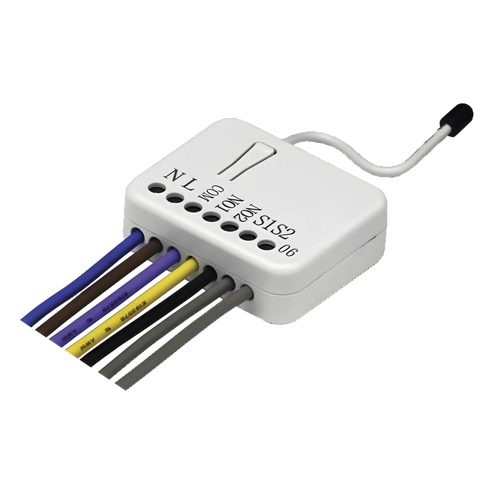 Modulo de relevador, tecnología inalámbrica Z-WAVE, compatible con HUB HC7, panel de alarma L5210, L7000, Total Connect y Alarm.Com