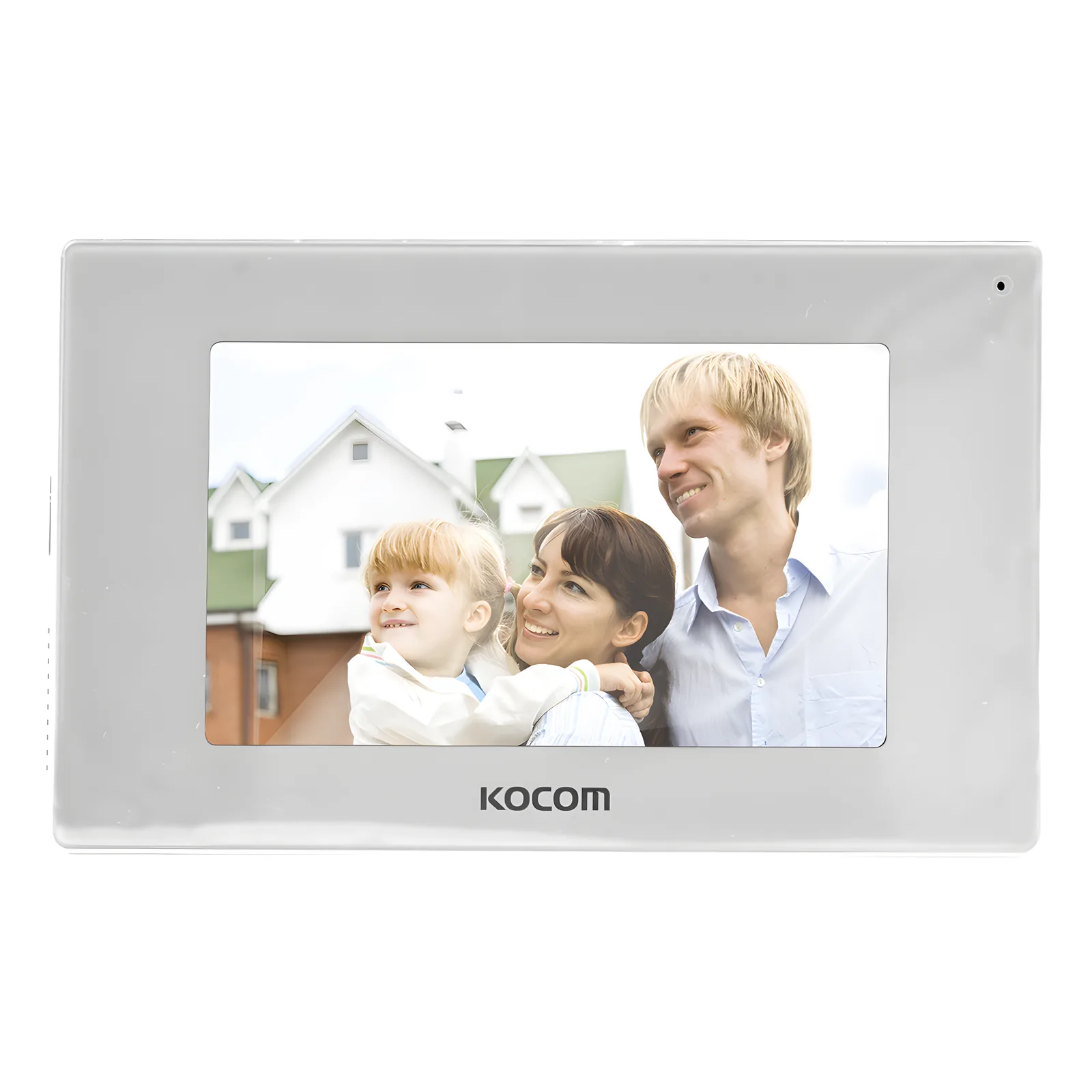 MONITOR 7" COLOR BLANCO, ALTA DEFINICIÓN (HD),TIPO ESPEJO, CON ENTRADA MICROSD PARA GRABACIÓN