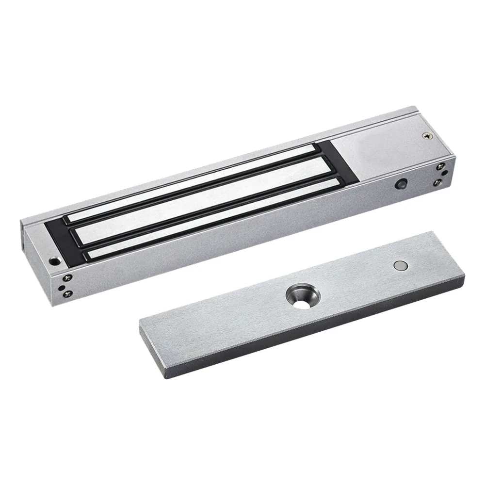 Chapa Magnética 600 lbs con LED/ Sensor de Bloqueo de Placa/ Temporizador
