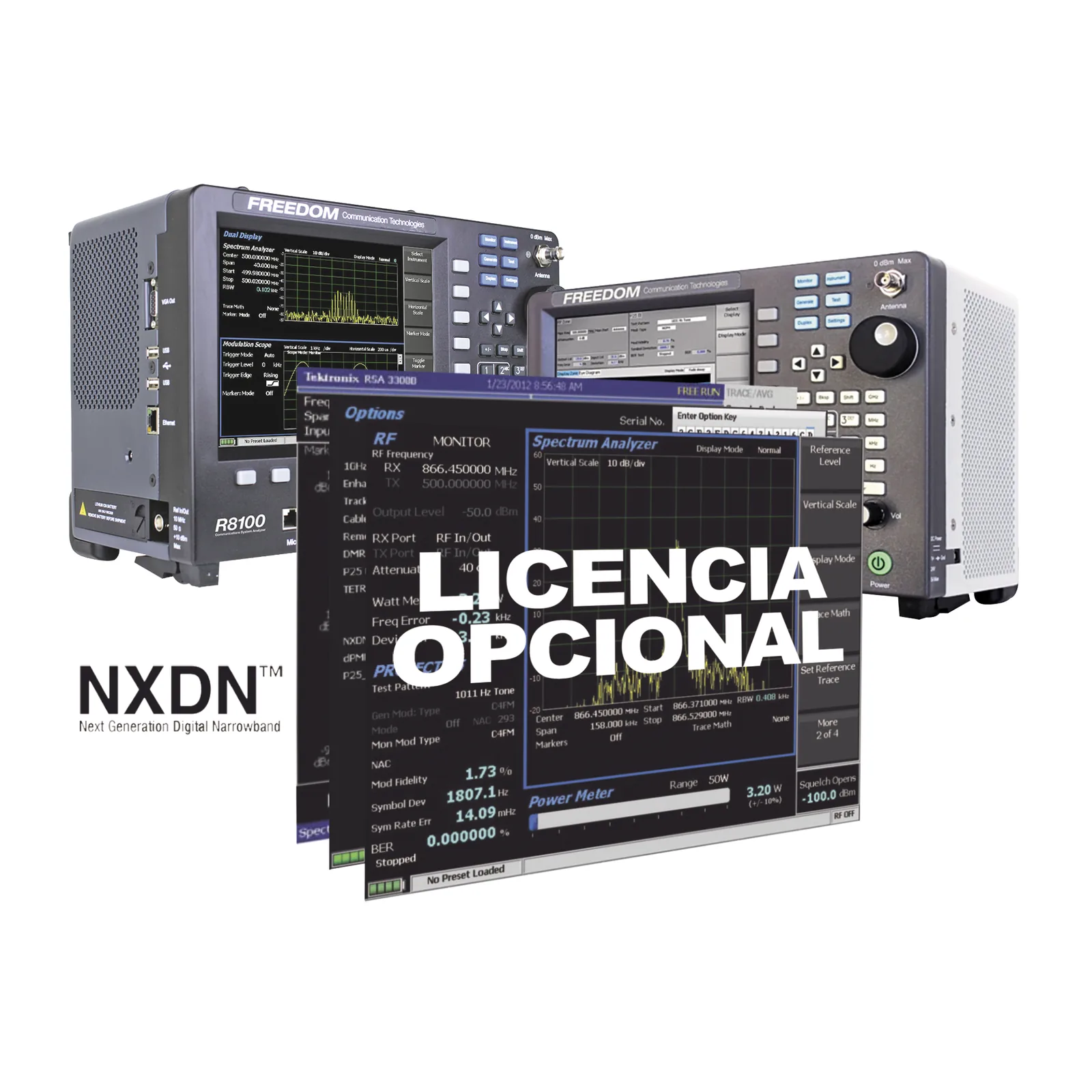 Opción de Software para Sistemas Troncales con Protocolo NXDN "Tipo C" en R8000 /R8100.