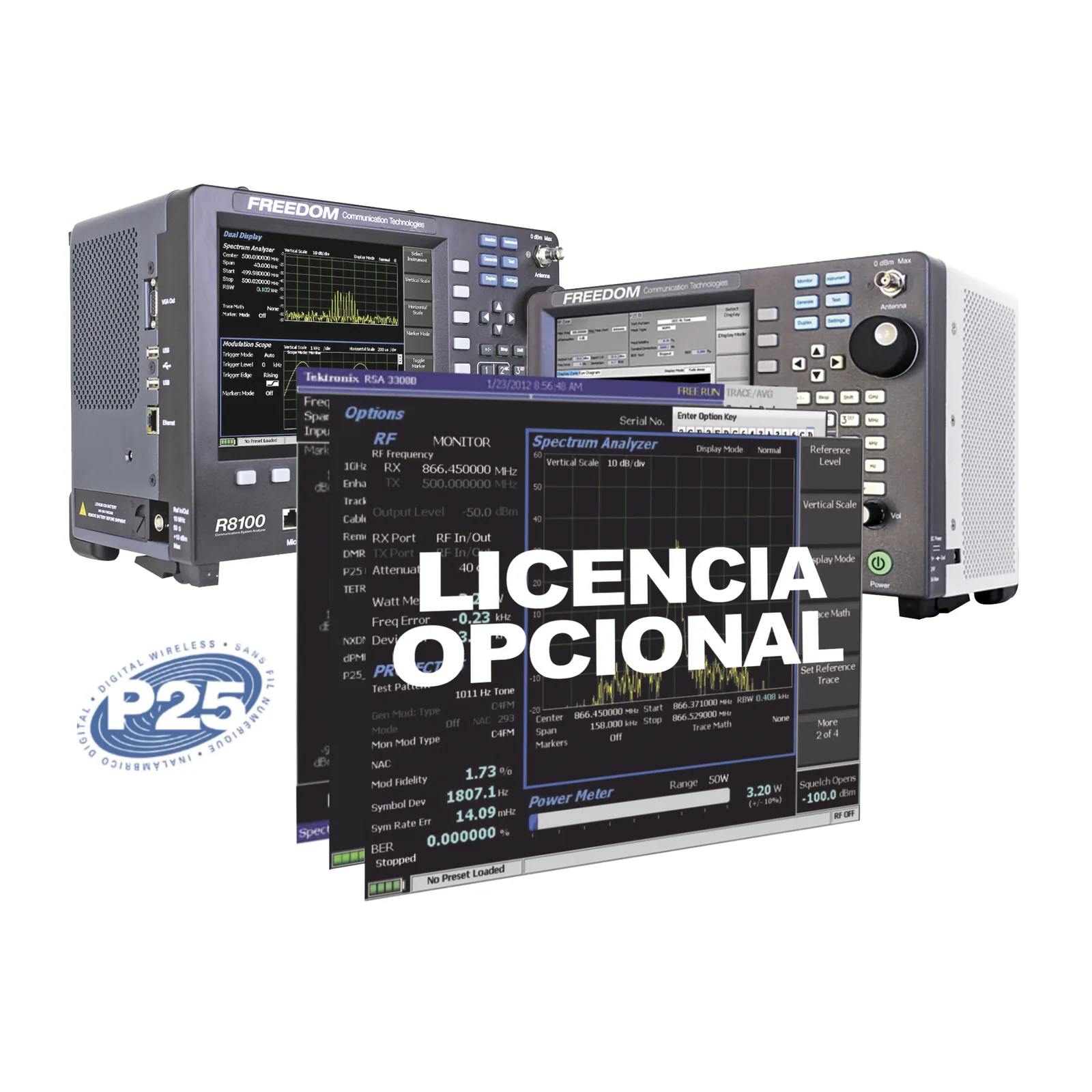 Opción de Software Auto-Tune para Portátiles BK KNG en R8000 /R8100.