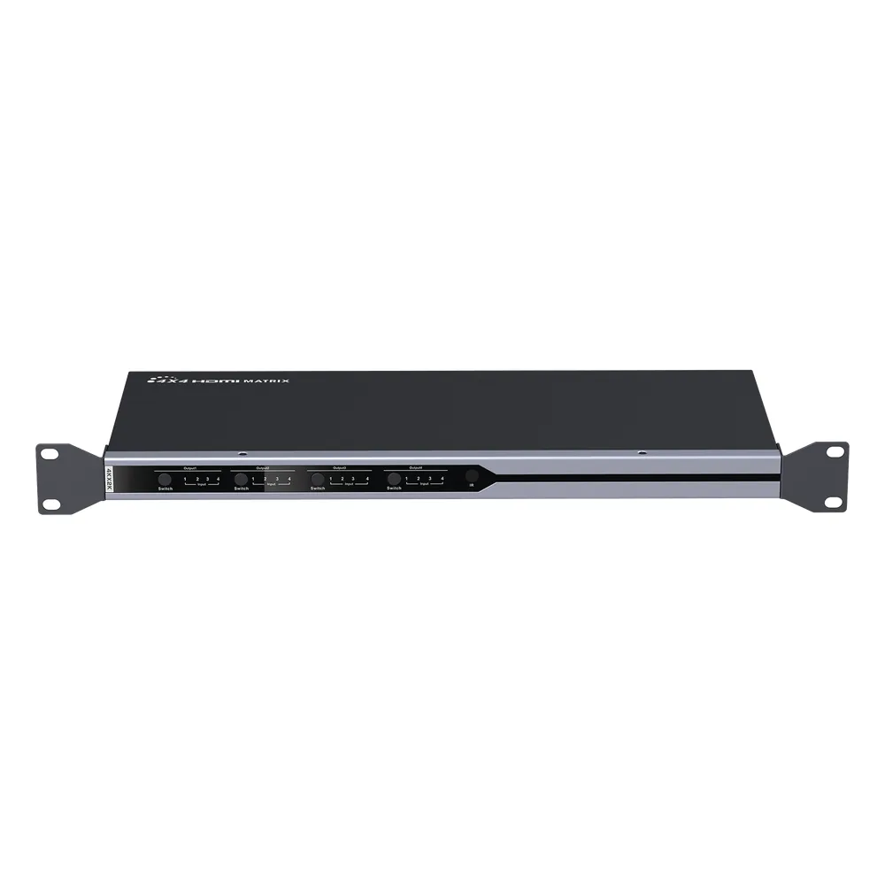 Matricial 4 x 4 HDMI, en 4 K @30 Hz.