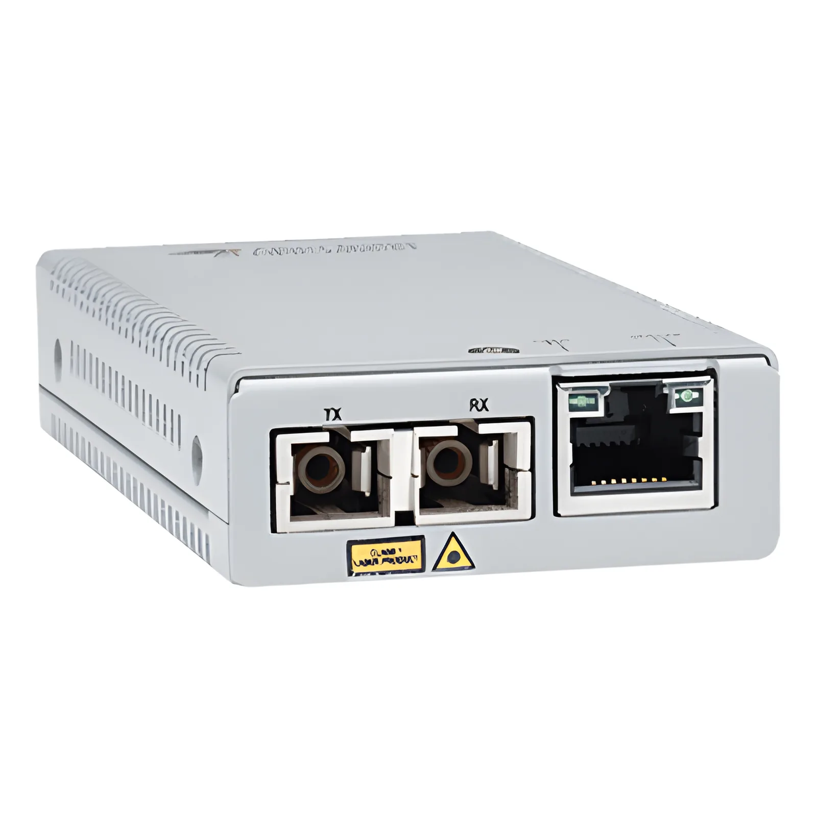 Convertidor de medios Gigabit Ethernet a fibra óptica, conector SC, multimodo (MMF), distancia de 220 hasta 500 m