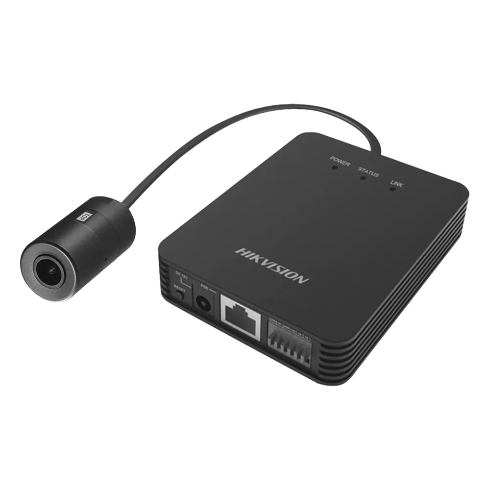 Pinhole IP 2 Megapixel / Lente 2.8 MM / H.264 / Interior / WDR 120 dB / HLC / Defog / MicroSD / Cable de 2 metros