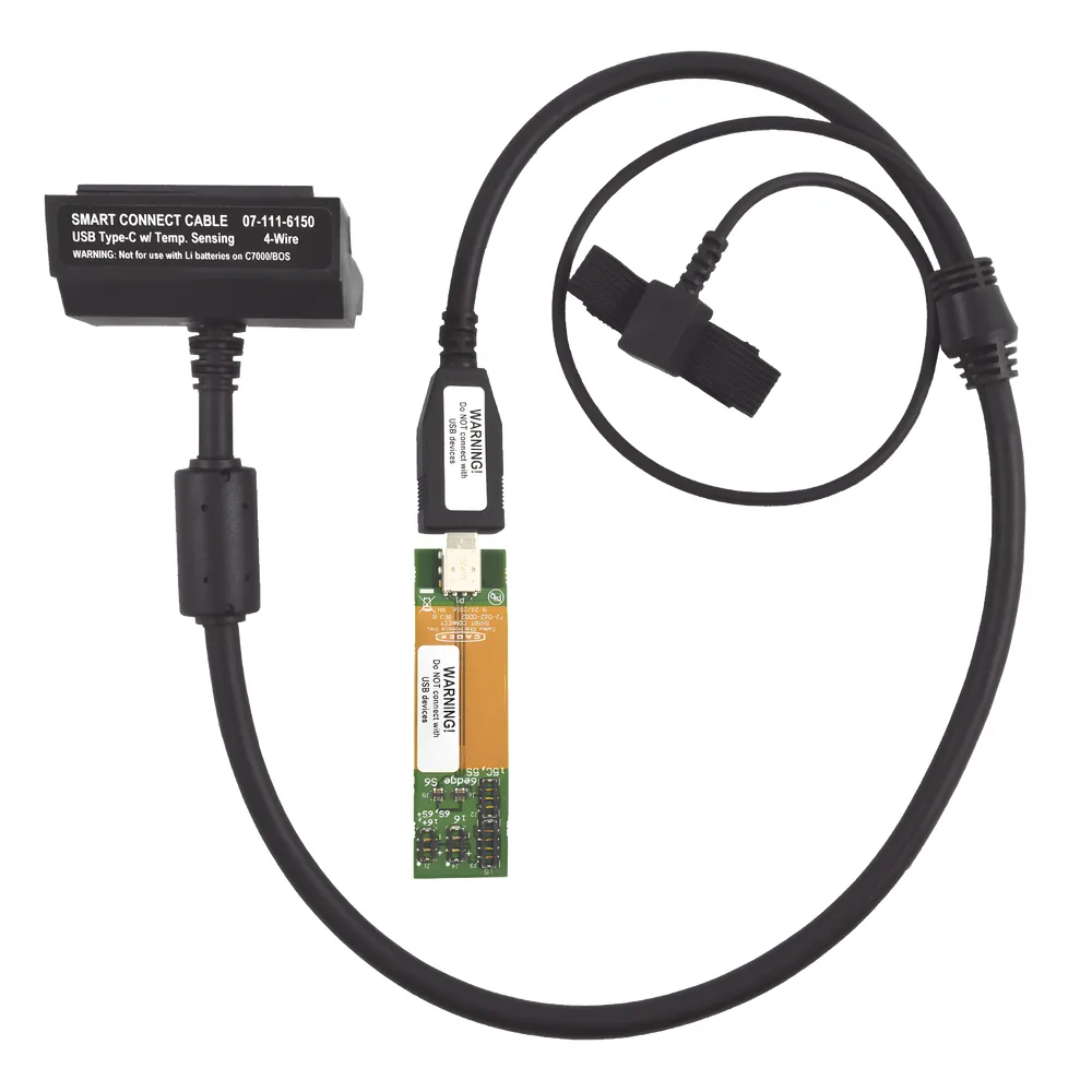 Adaptador de batería para ANALIZADOR C7X00-C SERIES para Apple iPhone y Samsung (Smart Connect Adapter)