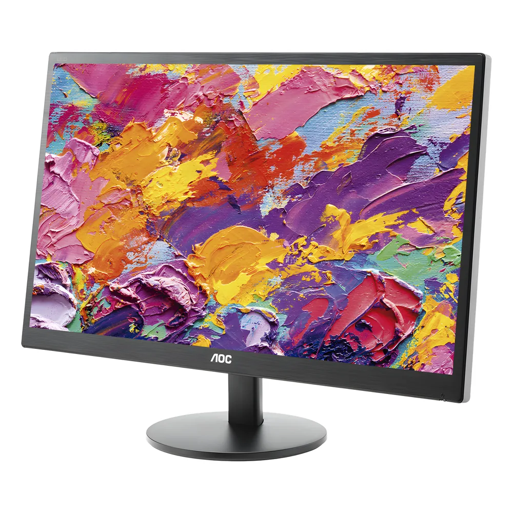 Monitor LED de 22", Resolución 1920 x 1080 Pixeles con Entradas de Video HDMI/VGA