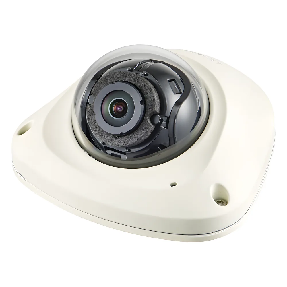 Cámara IP Mini Domo Antivandálica 2MP / Lente 2.4mm / WDR 150db / IP66 / H.265 & WiseStream II