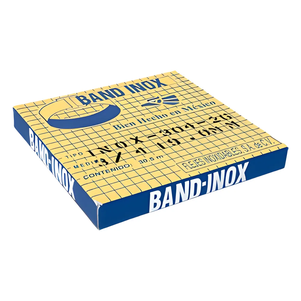 Rollo de 30.5 m de fleje BAND-IN OX 3/4"
