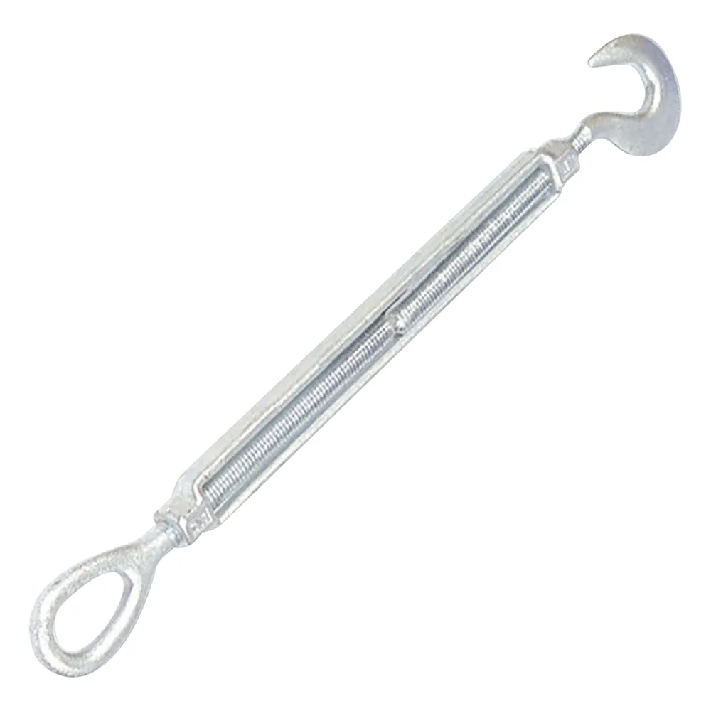 Tensor de acero forjado gancho-argolla 1/2" x 6" ten36
