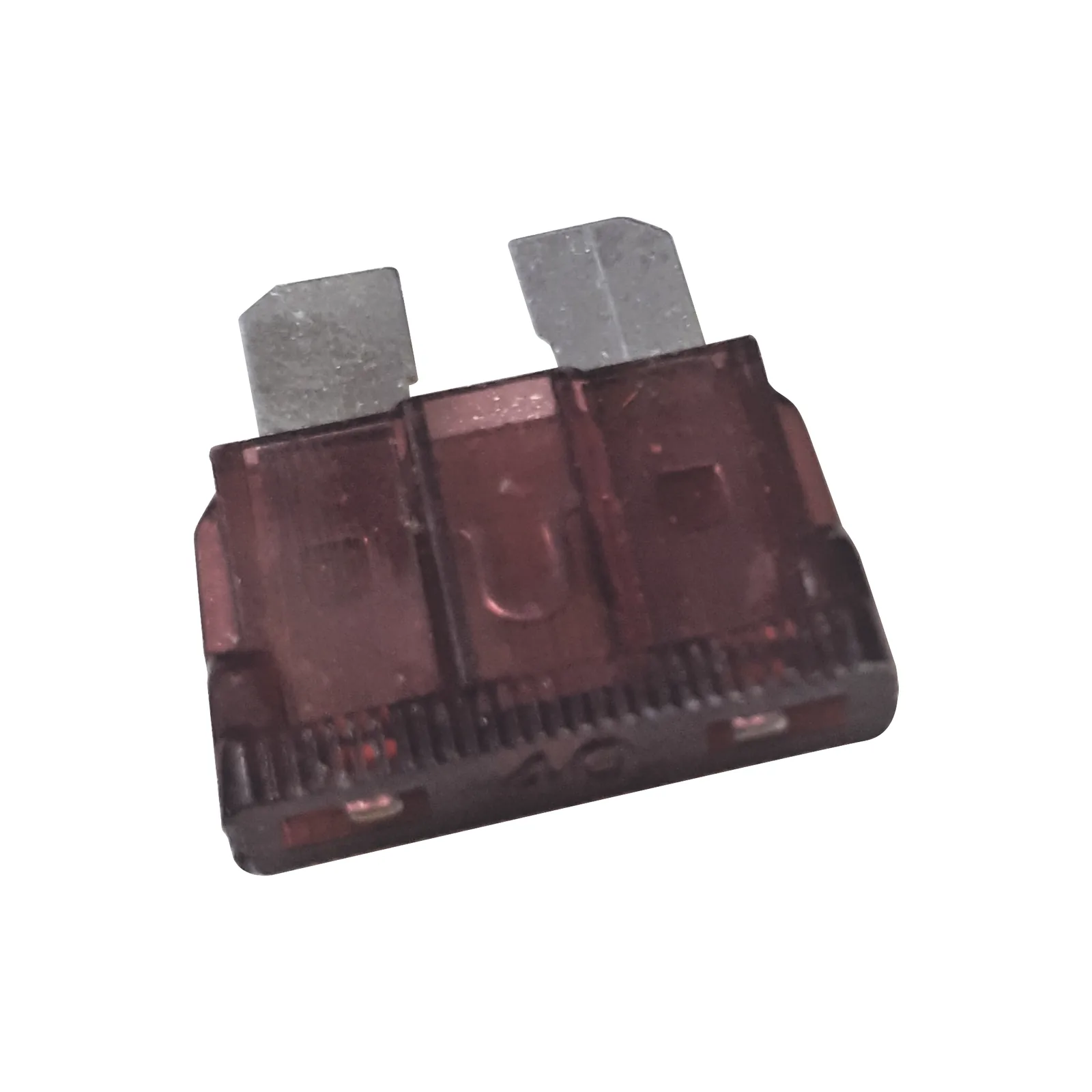 Fusible tipo Automotriz Guinda de 40 Amperes.