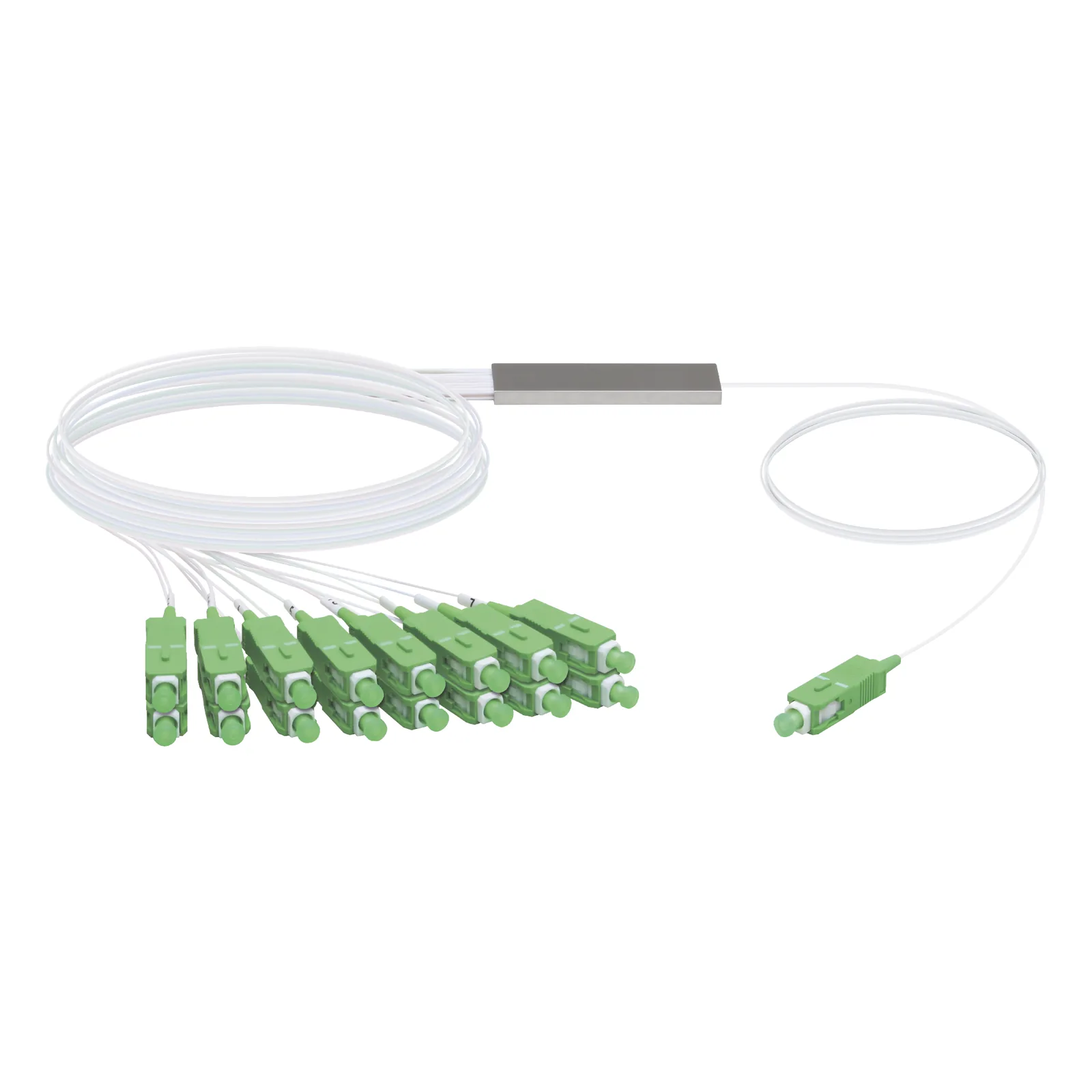 UFiber Splitter (Divisor Óptico) PLC 1 x 16, con conectores SC/APC
