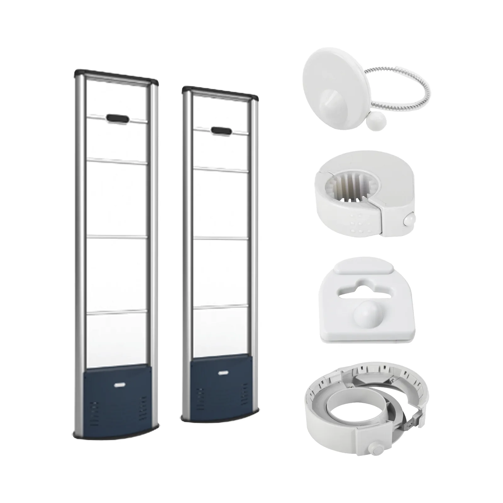 Kit de Arcos EAS para Protección de Ropa, Botellas, con Accesorios RX, TX 8.2 MHz hasta 1.8 m