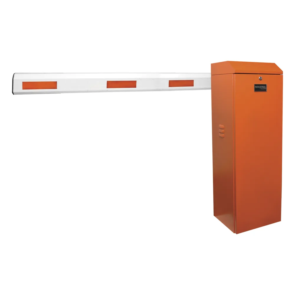 Kit de Barrera Vehicular Izquierda Color Naranja y Brazo de 3 m