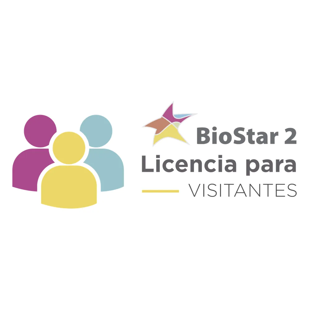 Licencia de Visitantes para uso con software BIOSTAR2