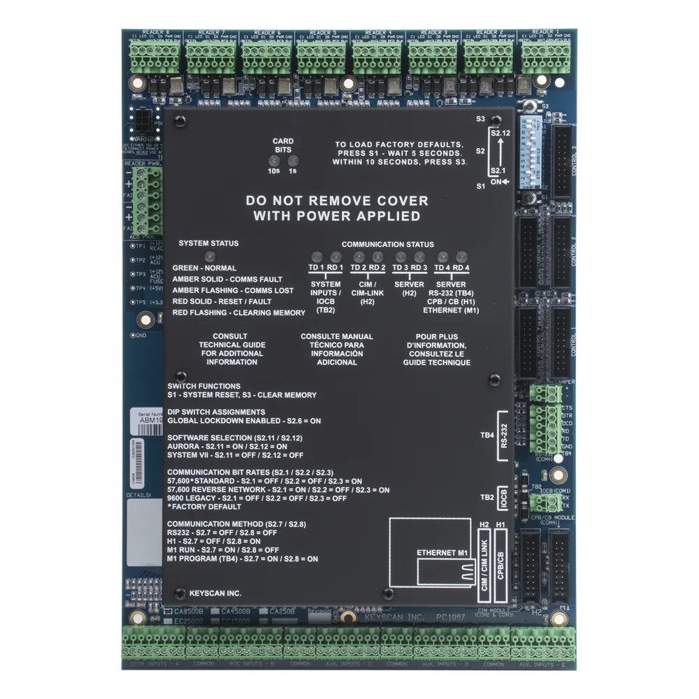 Tarjeta Principal del Controlador CA8500/ 8 Lectoras