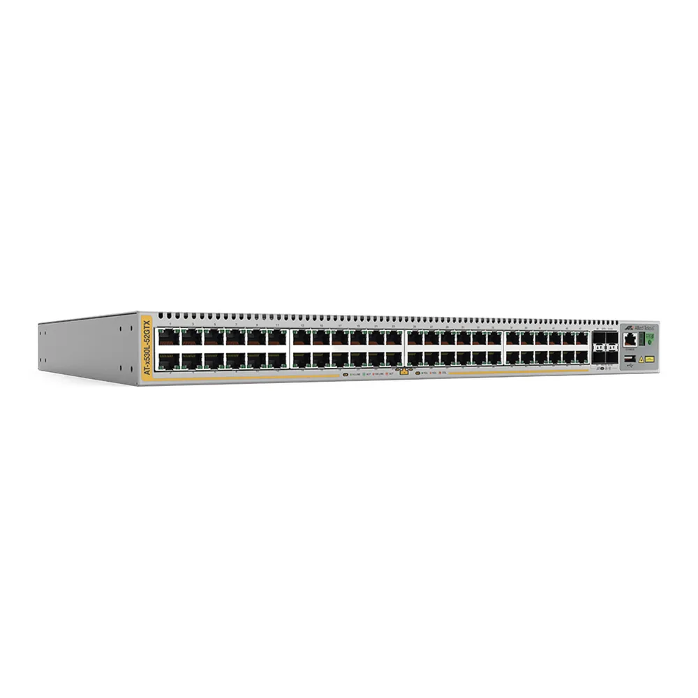Switch L3 Stackable, 48x 10/100/1000-T, 4x SFP+, Fuente Redundante