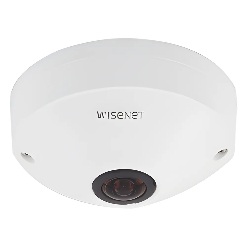 Camara IP Fish Eye Interior 6 Megapixel / WDR 120dB / PTZ Digital 8X / Video Analíticos / MicroSD / H.265