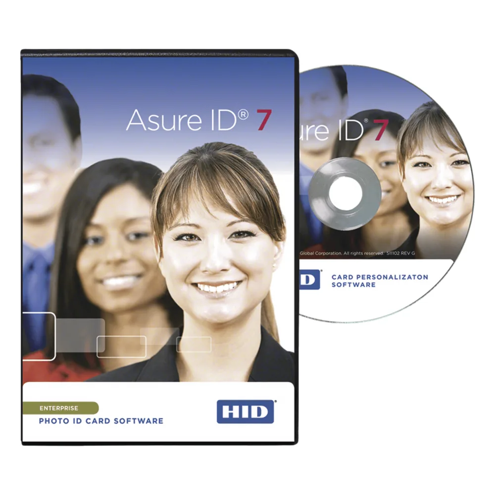 Software Asure ID versión EXCHANGE / Compatible con impresoras HID / Para uso en funciones de Personalización Avanzada/ Virtual