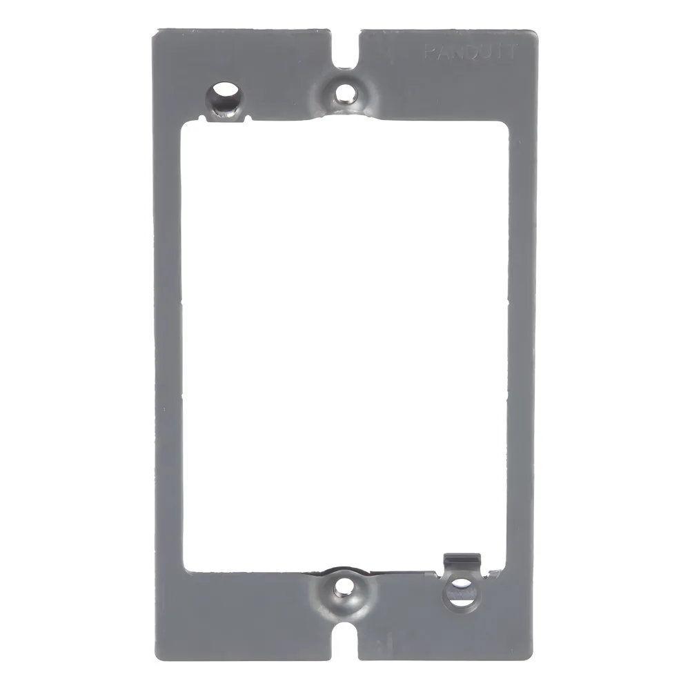 Adaptador de Placa de Pared, de Una Salida, Material CRS/Zinc