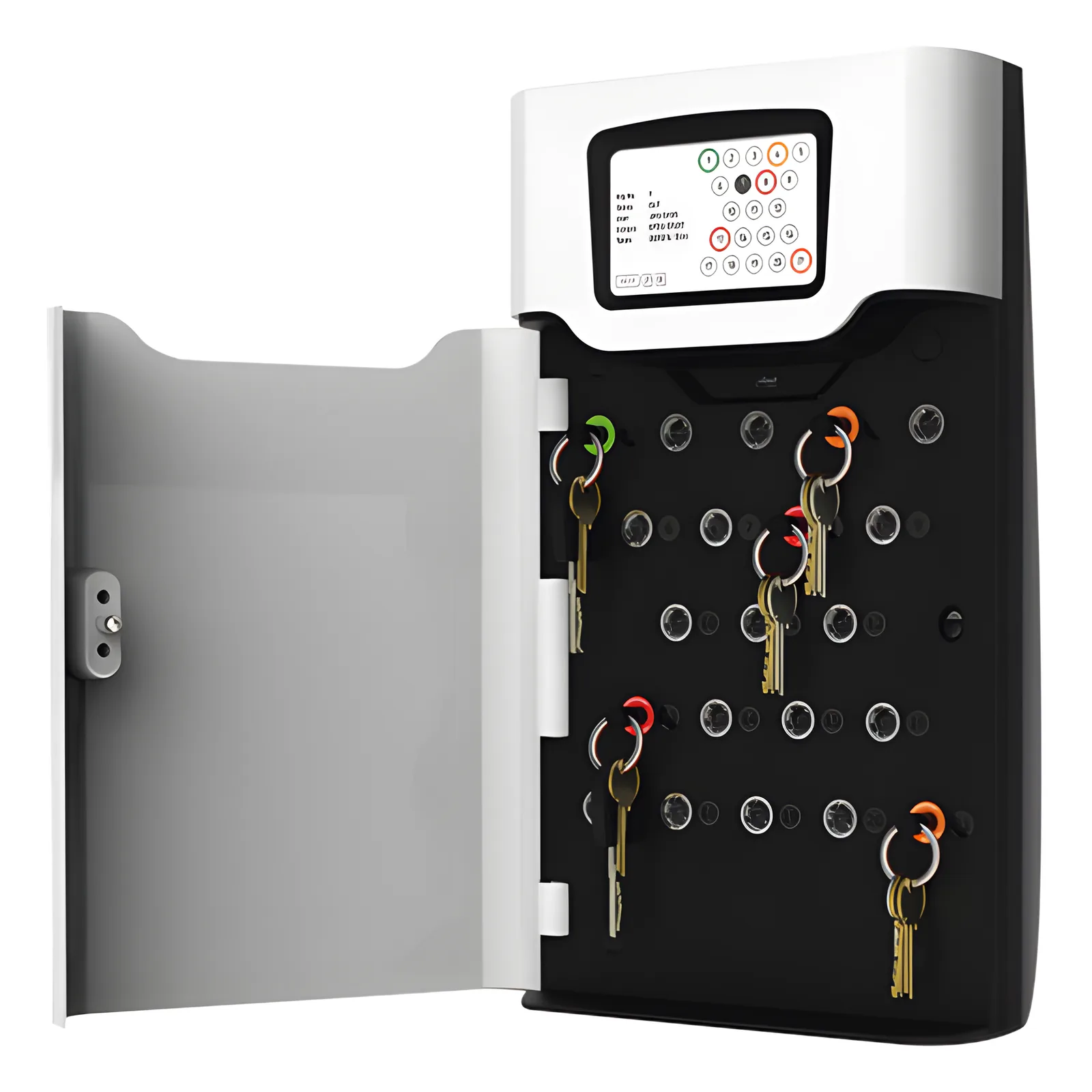 Gabinete Para Administrador de Llaves / Accesorios / Soporta hasta 21 Llaveros
