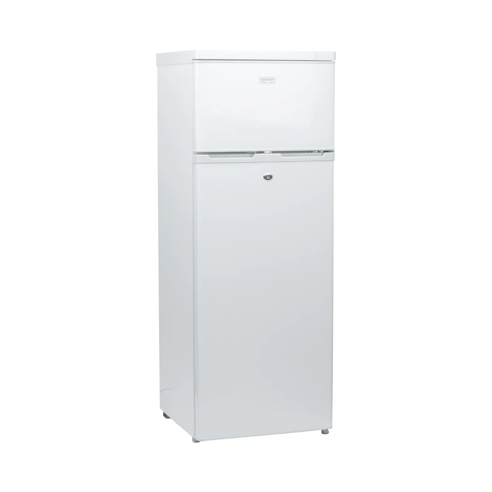 Refrigerador Combinado Solar de 220L (7.7 ft3) - 12/24V, Alta Capacidad, Optimo Para Operación Sin Red Eléctrica, Rendimiento Superior.