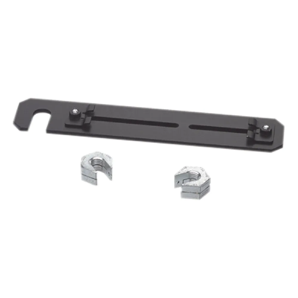 Soporte de Montaje a Techo, para Canaletas FiberRunner 4X4 o 6x4, Uso con Varilla Roscada de 5/8", Color Negro