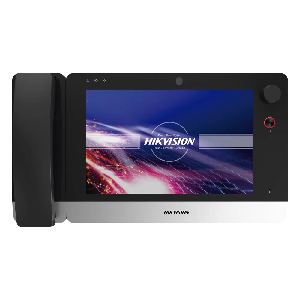 Estación Maestra IP Para Recepción de Alarma de Pánico / Cámara 2 Megapixel / Pantalla Táctil 10" / Micrófono y Bocina Integrado
