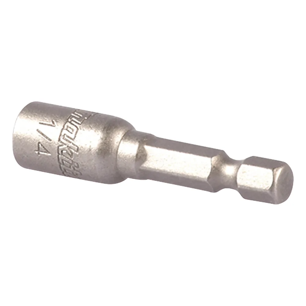 Adaptador magnético de 1/4" hexagonal para taladro.