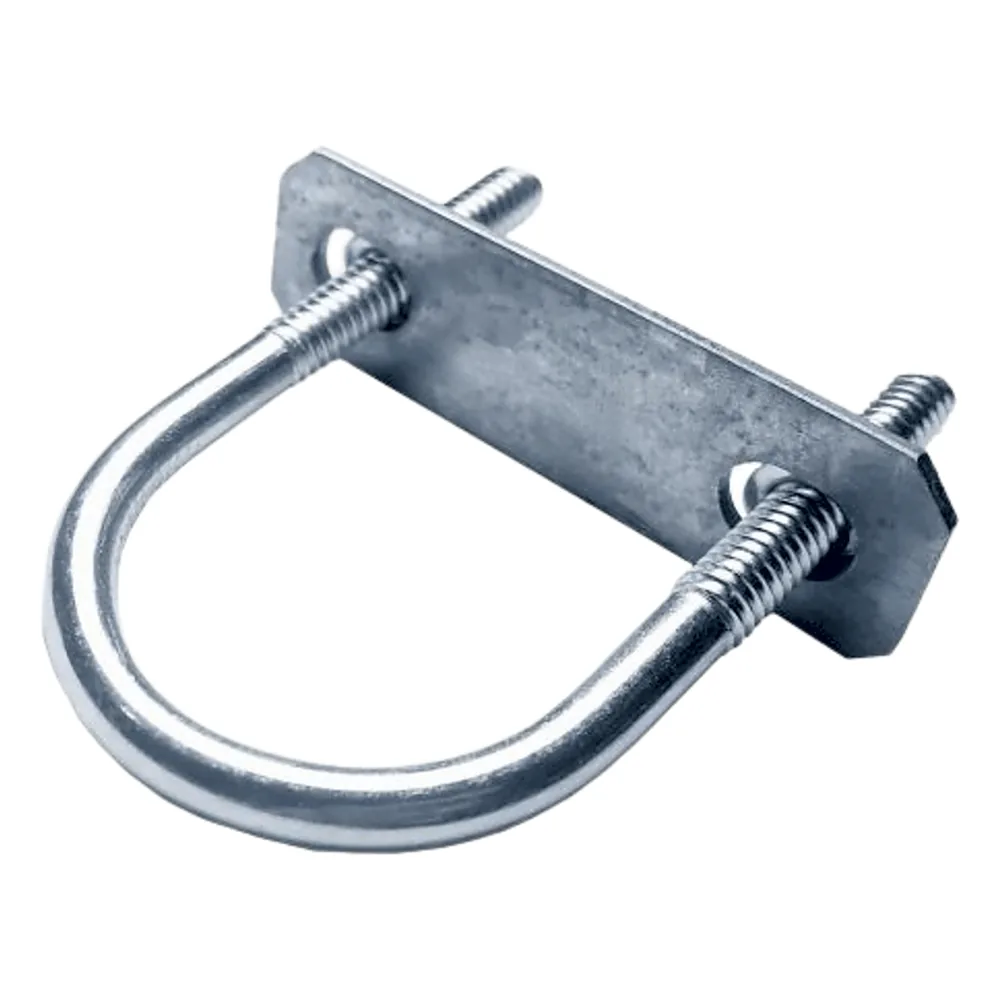 Abrazadera Roscada U 120 de 6" (150 mm )/ Cuerda 1/2"