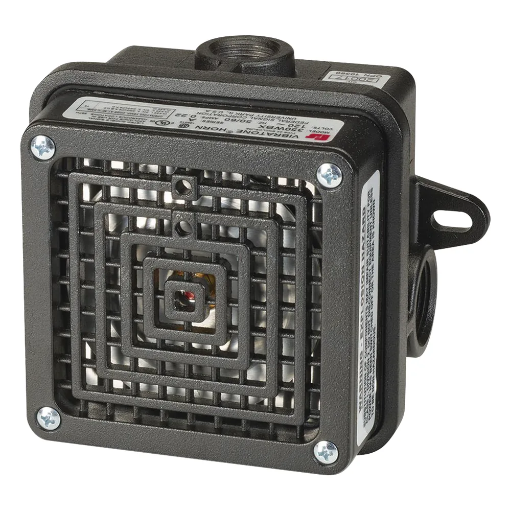 Bocina Industrial Vibratone / 120-240 VAC / 100 dB / 50-60 Hz / NPT / Modelo 350WBX-120