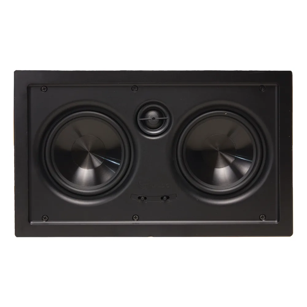 altavoces de montaje en la pared | woofers dobles de 5in | tweeter de 1in | 100W | 8ohms