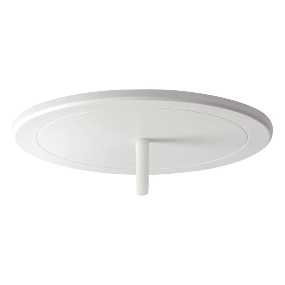 Hub inalámbrico Vive para hasta 700 dispositivos Lutron, tecnología Clear Connect, Wi-Fi y Ethernet integrados, montaje empotrado en plafón con fuente de poder incluida