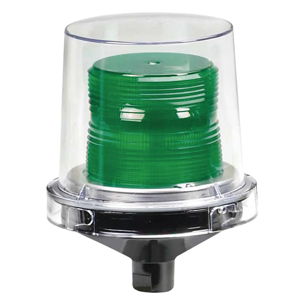 Luz de advertencia LED para ubicaciones peligrosas Electraray®, UL y cUL para Clase I, División 2, Grupos A, B, C y D; Clase II División 2, Grupos F y G; Clase III, 24 VCD, Color Verde