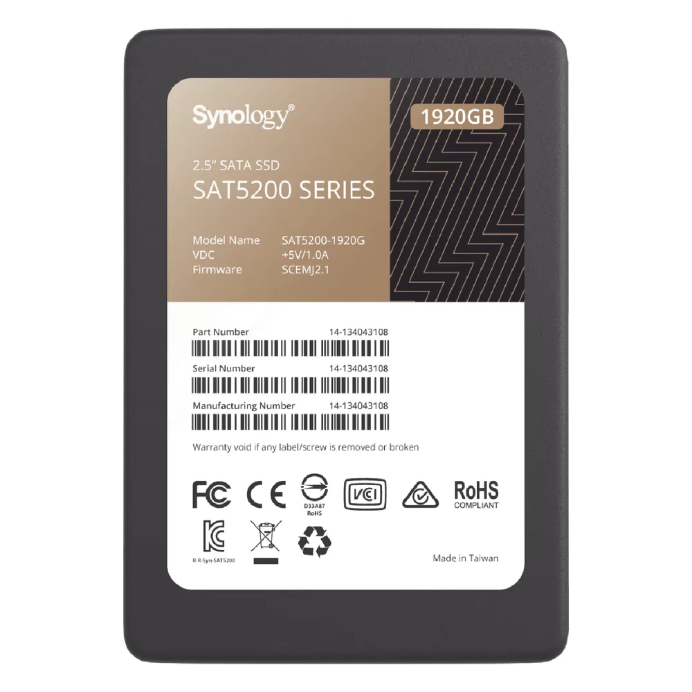 1920 GB SSD , diseñada para Synology NAS