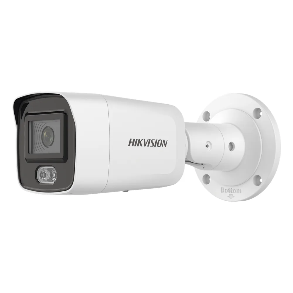 Bala IP 4 Megapixel / Imagen a color 24/7 / Lente 2.8 mm / Luz Blanca 40 mts / Exterior IP67 / WDR 120 dB / Audio y Alarma / Captura Facial / Onvif / MicroSD