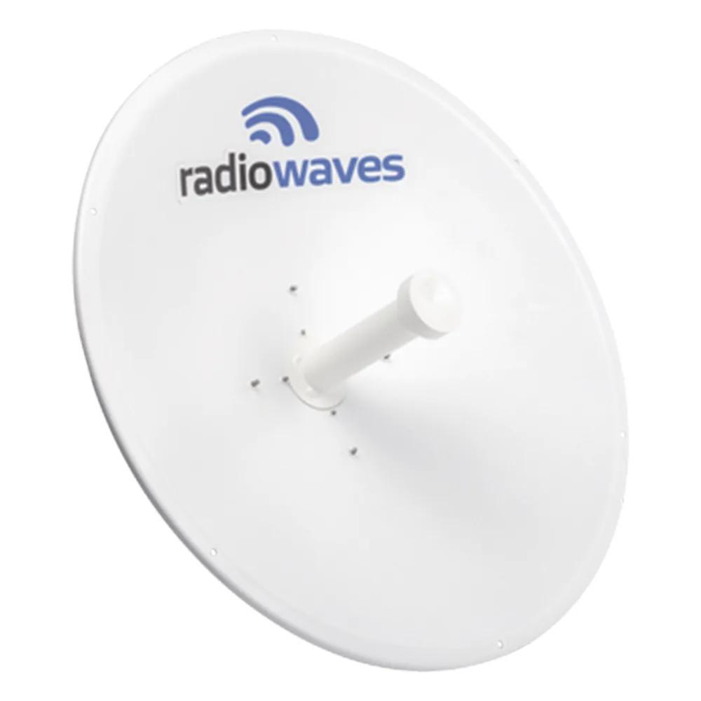 Antena Direccional de alto desempeño, Dimensiones (2 ft), Ganancia de 29 dBi, 4.9-6 GHz, Conectores N-hembra, Fácil instalación, Preensamblada, Montaje incluido
