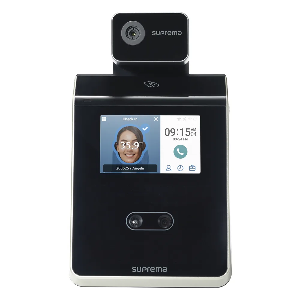 FaceStation 2 Lector Facial/ Notificación por Temperatura Alta / Bluetooth MultiClass SE Dual RFID (125KHZ EM HID PROX 13.56MHZ Mifare DesFire / EV1 FELICA ICLASS S) Compatible con BioStar2