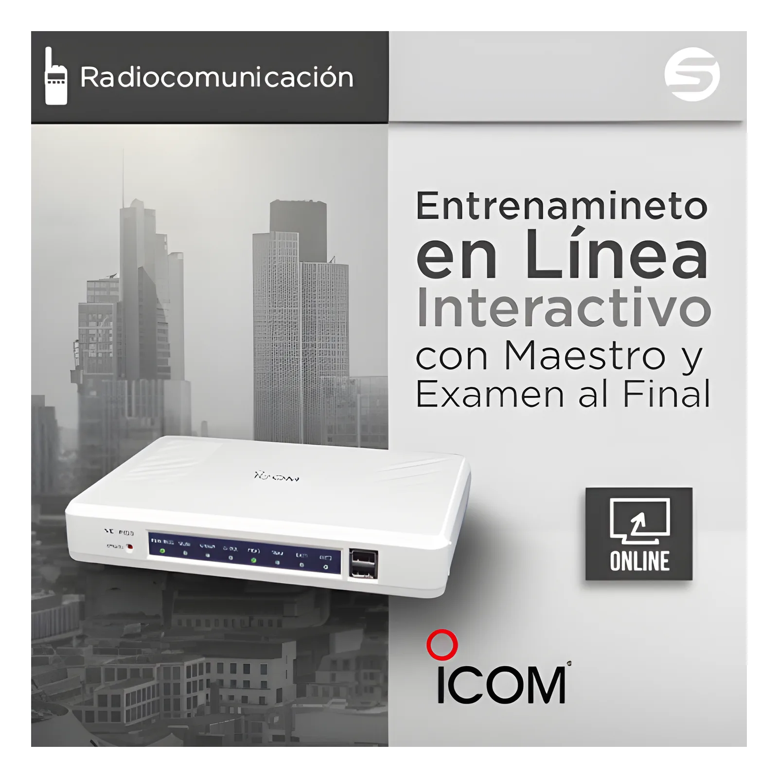 Comunicación IP con VE-PG3 de Icom - Curso Express SYSCOM