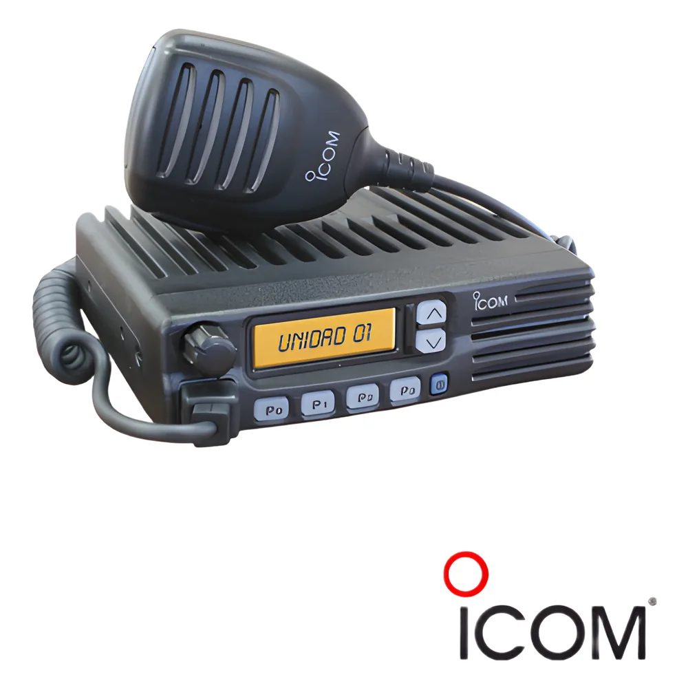 Radio Móvil VHF, 50 Watts de Potencia, Frecuencia 136-174 MHz, 128 Canales.