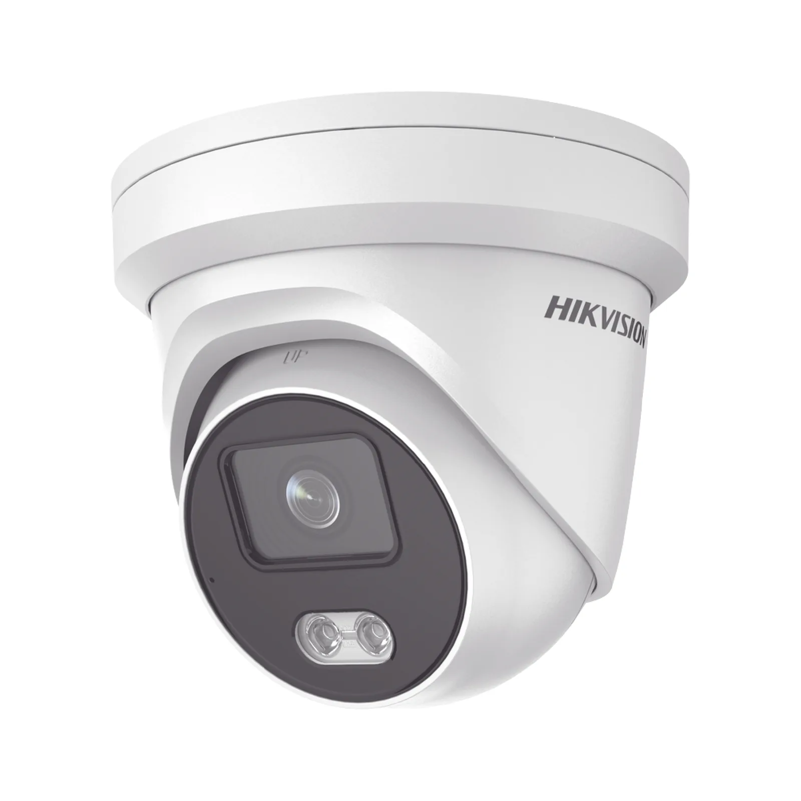 Turret IP 4 Megapixel / Imagen a color 24/7 / Lente 4 mm / Luz Blanca 30 mts / WDR 130 dB / Exterior IP67 / Micrófono Integrado / Captura Facial / Videoanaliticos (Filtro de Falsas Alarmas) / MicroSD