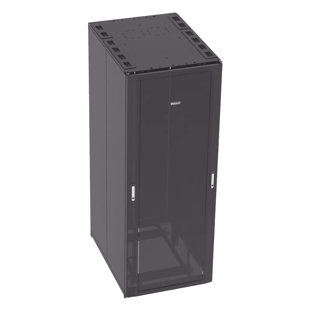 Gabinete Net-Access™ para Centros de Datos, 45UR, 800mm de Ancho, 1070mm de Profundidad, Fabricado en Acero, Color Negro