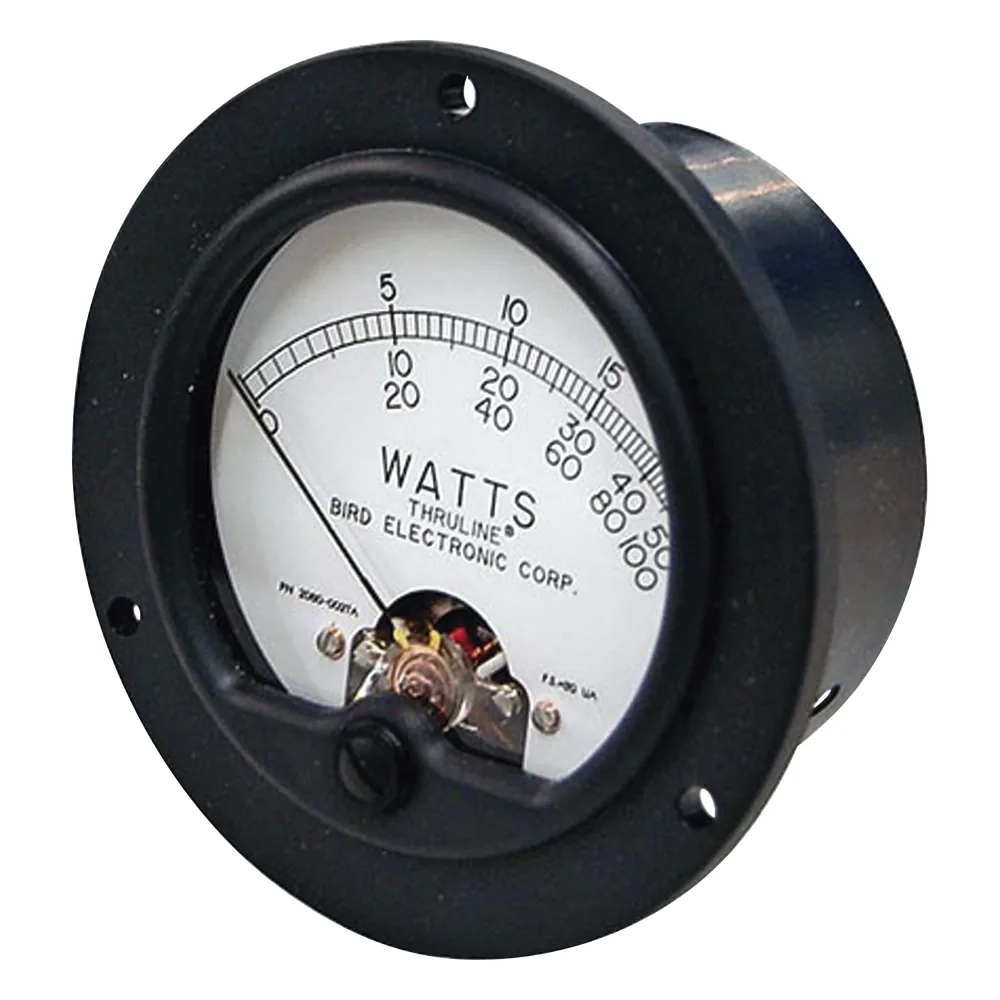 Carátula-Medidor de Reemplazo para Wattmetro BIRD 43.