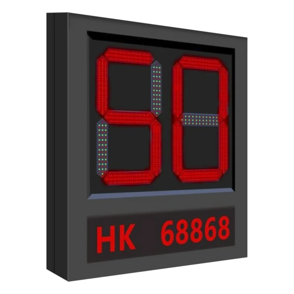 Pantalla LED para Aplicación de Estacionamientos / Indicador de Estados como Exceso de Velocidad, Velocidad Normal