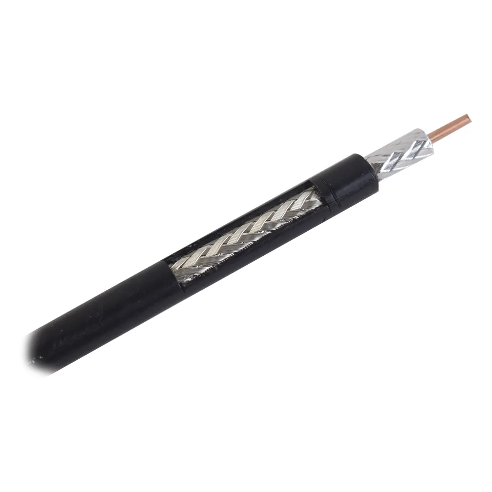 Retazo de 15 Metros de Cable Coaxial RG-8/X LMR240 de Baja Pérdida, 50 Ohms