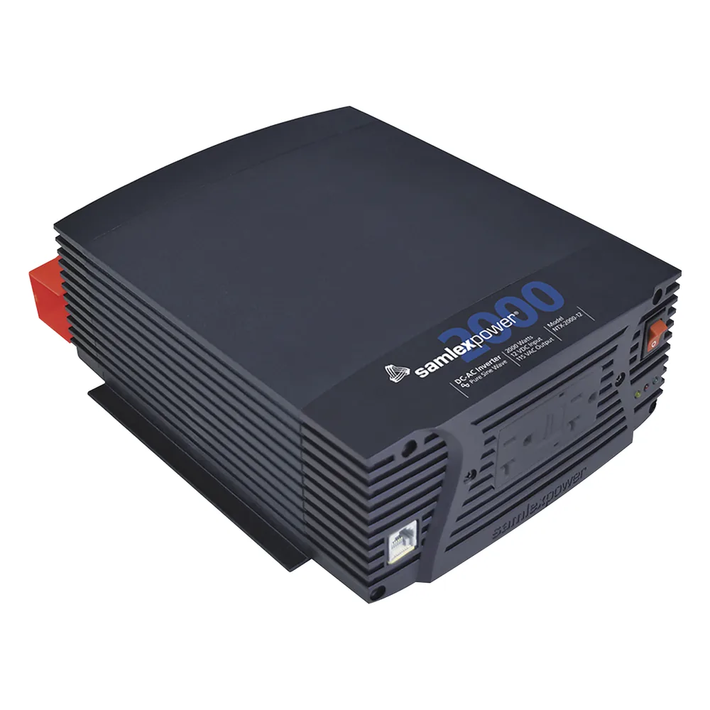Inversor de Corriente de Onda Senoidal Pura 2000 W / 12 Vcc / salida 120Vca